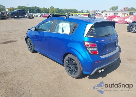 2018 Chevrolet Sonic Premier Manual из США, поврежденный, VIN 1G1JE6SB9J4103301